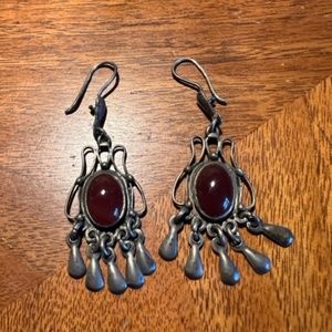 Cabochon earrings from Egypt